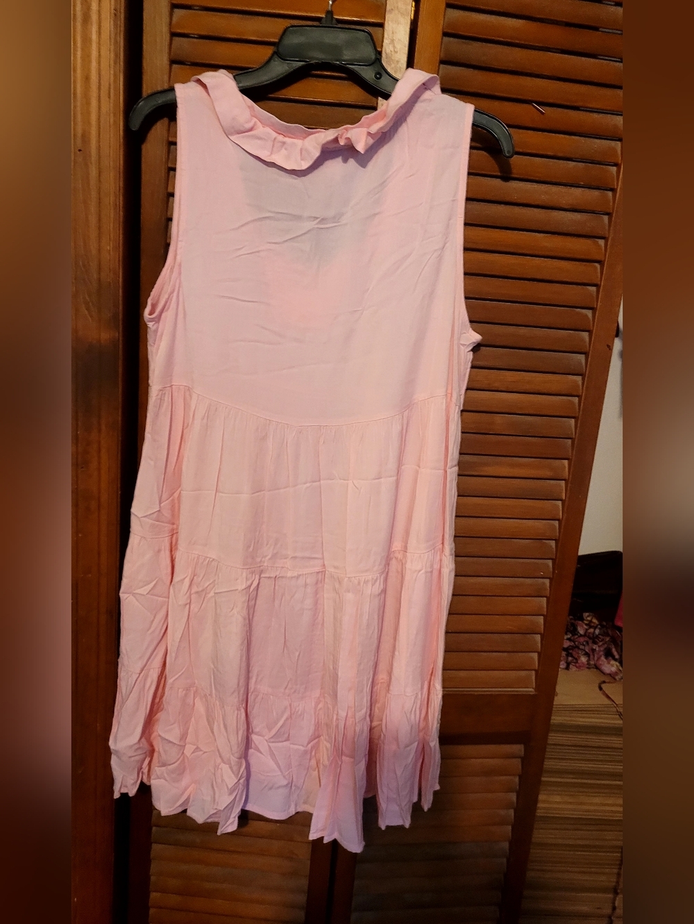 Crown & Ivy Light Pink Sleeveless "Mara" Dress NWT XL - Picture 3 of 7
